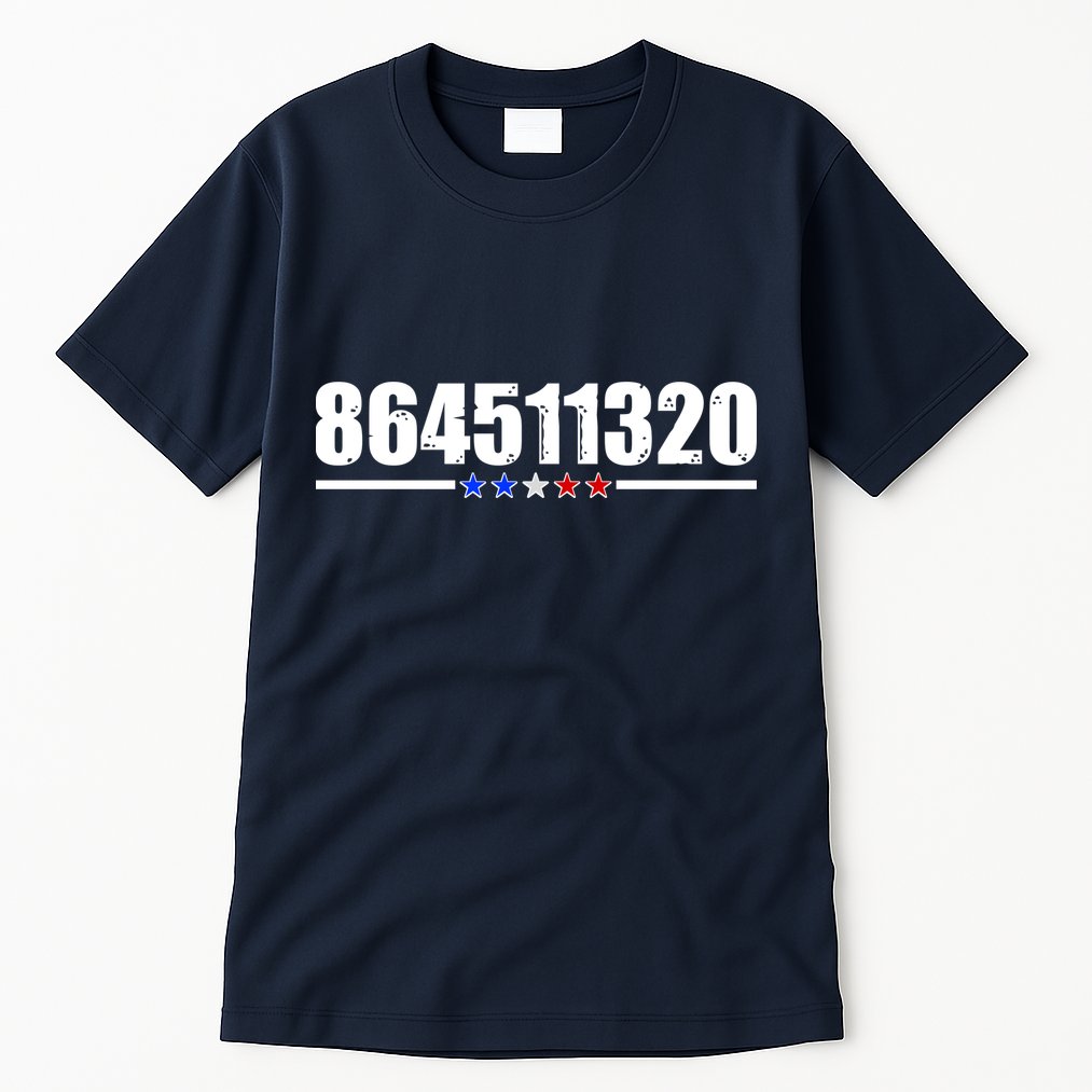 864511320 Anti Trump 8645 Tall T-Shirt