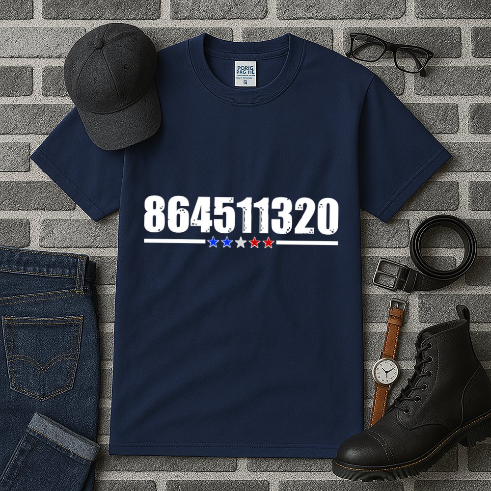 864511320 Anti Trump 8645 Tall T-Shirt