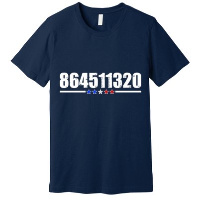 864511320 Anti Trump 8645 Premium T-Shirt
