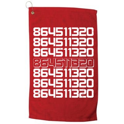 864511320 Get Rid Of Trump November Election Golf Towel
