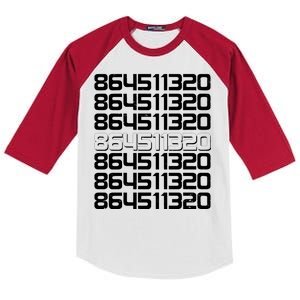 864511320 Get Rid Of Trump November Election Kids Colorblock Raglan Jersey