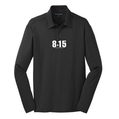 8.15 Silk Touch Performance Long Sleeve Polo