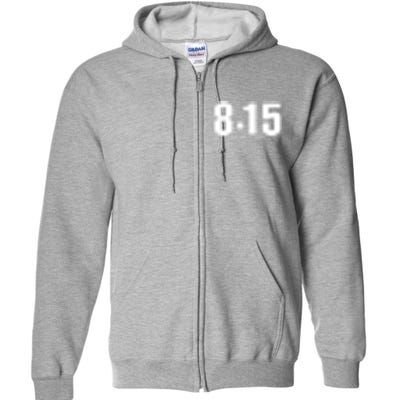 8.15 Full Zip Hoodie