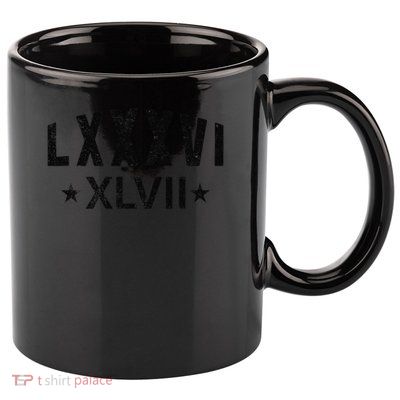 86-47-Roman-Numerals-LXXXVI-XLVII-8647-Subtle-Anti-Trump 11oz C Handle Ceramic Mug
