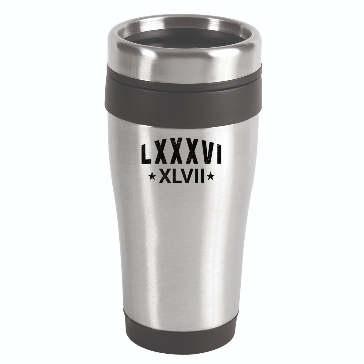 86-47-Roman-Numerals-LXXXVI-XLVII-8647-Subtle-Anti-Trump 16oz Travel Tumbler