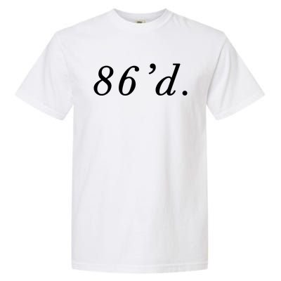 86 86d Funny Chef Funny Restaurant Slang Garment-Dyed Heavyweight T-Shirt