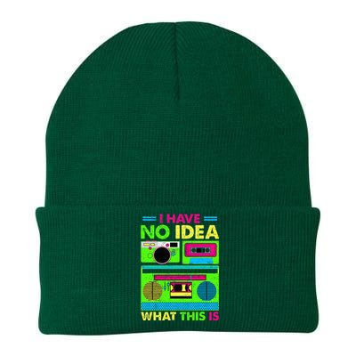 80s 90s Have No Idea What This Is Knit Cap Winter Beanie