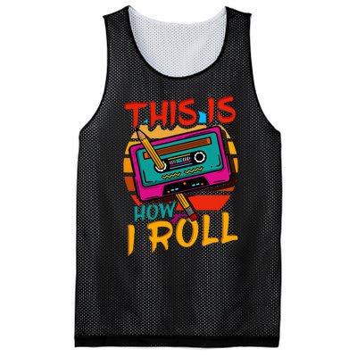 80S 90S Music Cassette Tape Mesh Reversible Basketball Jersey Tank