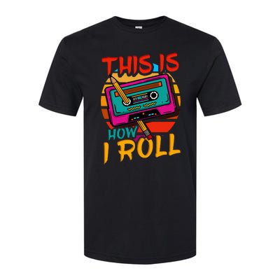 80S 90S Music Cassette Tape Softstyle CVC T-Shirt