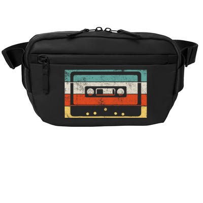 80s 90s Music Cassette Tape Retro Crossbody Pack