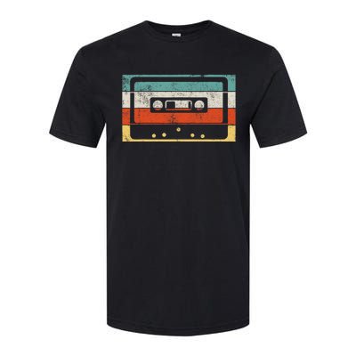 80s 90s Music Cassette Tape Retro Softstyle® CVC T-Shirt