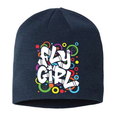 80s 90s Old School BGirl Hip Hop Sustainable Beanie