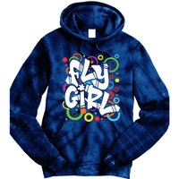 80s 90s Old School BGirl Hip Hop Tie Dye Hoodie