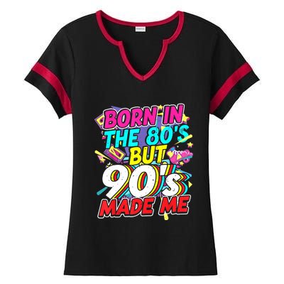 80s 90s Outfit Party Theme Party Costume For And Women Ladies Halftime Notch Neck Tee