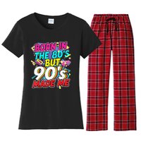 80s 90s Outfit Party Theme Party Costume For And Women Women's Flannel Pajama Set