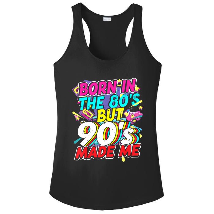 80s 90s Outfit Party Theme Party Costume For And Women Ladies PosiCharge Competitor Racerback Tank