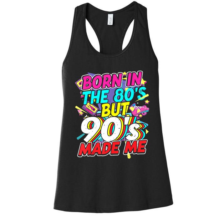 80s 90s Outfit Party Theme Party Costume For And Women Women's Racerback Tank