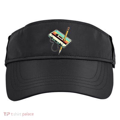 80s 90s Retro Party Costume Nostalgia Cassette Adult Drive Performance Visor