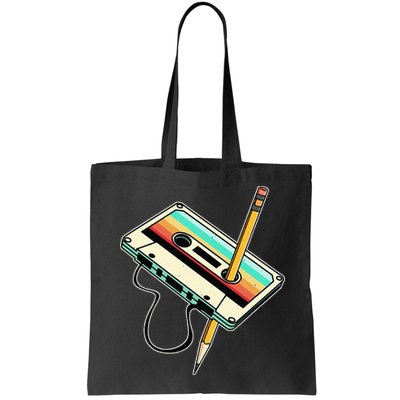 80s 90s Retro Party Costume Nostalgia Cassette Bag