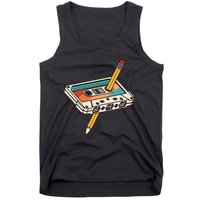 80s 90s Retro Cassette Tape 1980s 1990s Music Vintage Outfit Tank Top