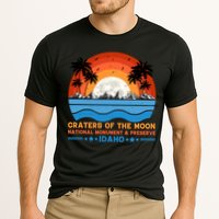 80s 90s Retro Sunset Distressed Craters Of The Moon National Monument Idaho Cooling Performance Crew T-Shirt