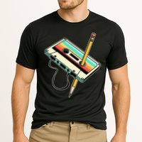 80s 90s Retro Party Costume Nostalgia Cassette Cooling Performance Crew T-Shirt