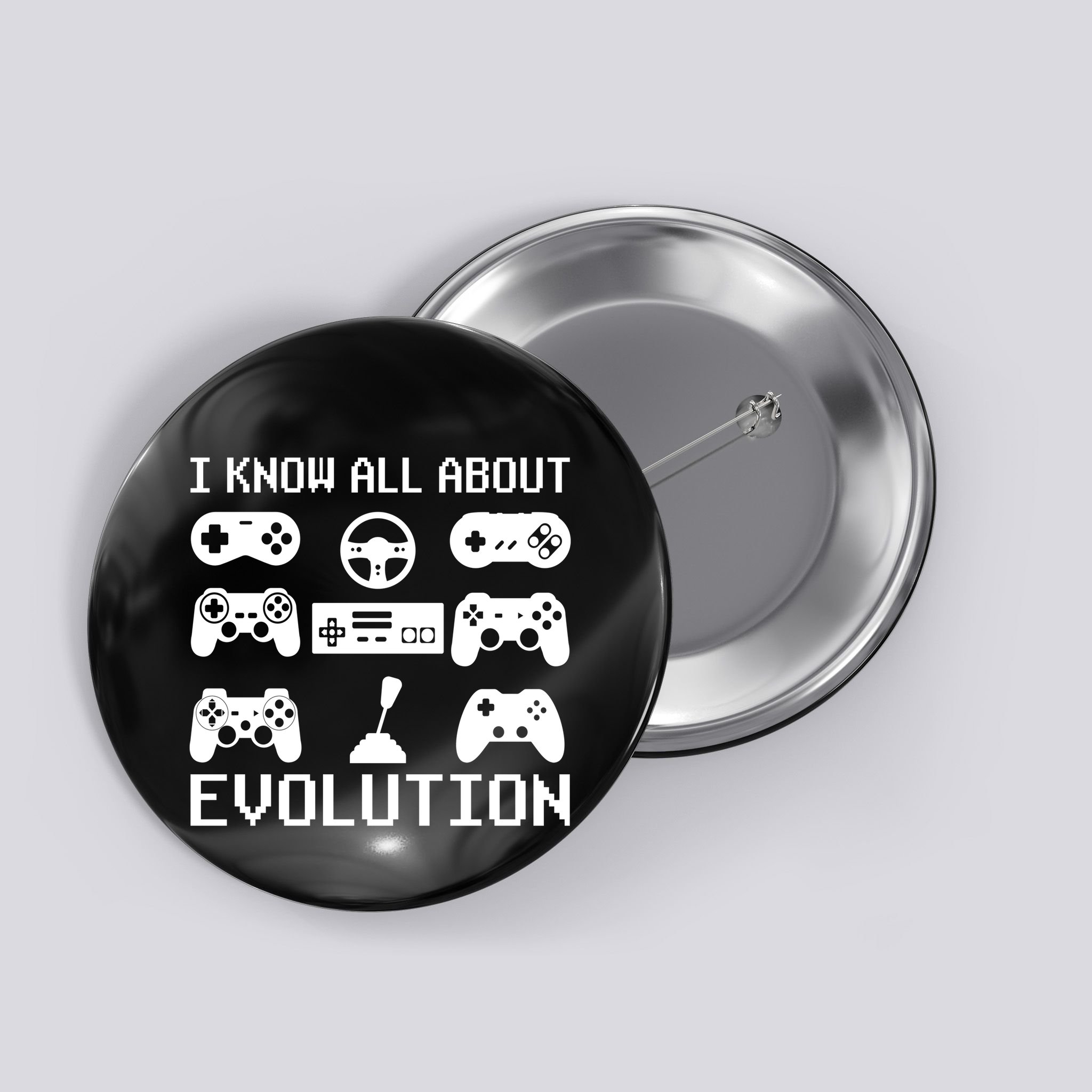 80s 90s Video Game Retro Vintage Classic Arcade Button
