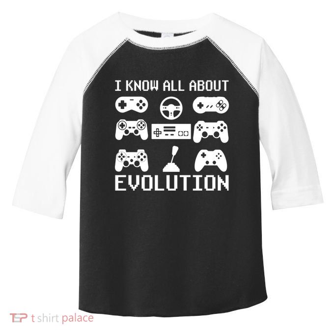 80s 90s Video Game Retro Vintage Classic Arcade Toddler Fine Jersey T-Shirt