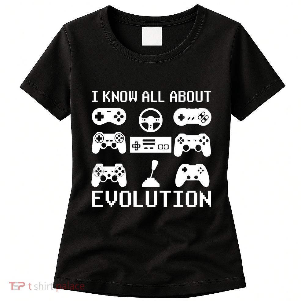 80s 90s Video Game Retro Vintage Classic Arcade Womens T-Shirt