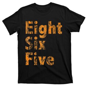 865 Area Code Tennessee Knoxville Eight Six Five Fan T-Shirt