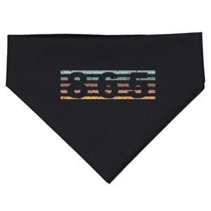 865 Area Code Retro Tennessee Knoxville USA-Made Doggie Bandana