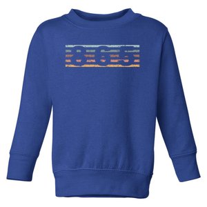 865 Area Code Retro Tennessee Knoxville Toddler Sweatshirt