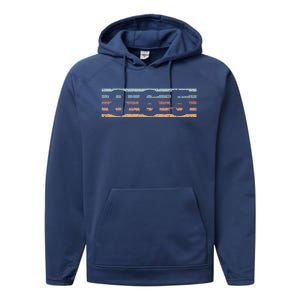 865 Area Code Retro Tennessee Knoxville Performance Fleece Hoodie