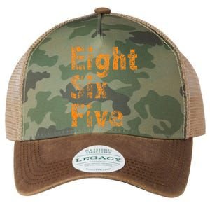 865 Area Code Tennessee Knoxville Eight Six Five Fan Legacy Tie Dye Trucker Hat