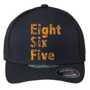 865 Area Code Tennessee Knoxville Eight Six Five Fan Flexfit Unipanel Trucker Cap