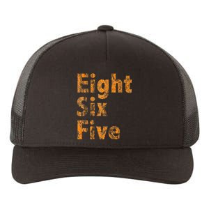 865 Area Code Tennessee Knoxville Eight Six Five Fan Yupoong Adult 5-Panel Trucker Hat