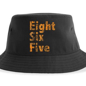 865 Area Code Tennessee Knoxville Eight Six Five Fan Sustainable Bucket Hat