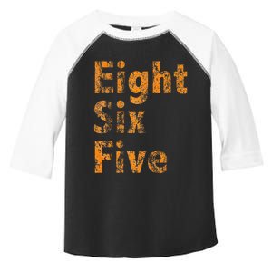 865 Area Code Tennessee Knoxville Eight Six Five Fan Toddler Fine Jersey T-Shirt