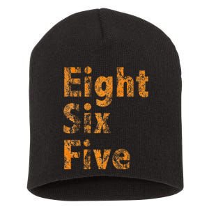 865 Area Code Tennessee Knoxville Eight Six Five Fan Short Acrylic Beanie