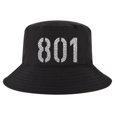 801 Area Code Salt Lake City Cool Comfort Performance Bucket Hat