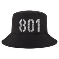 801 Area Code Salt Lake City Cool Comfort Performance Bucket Hat