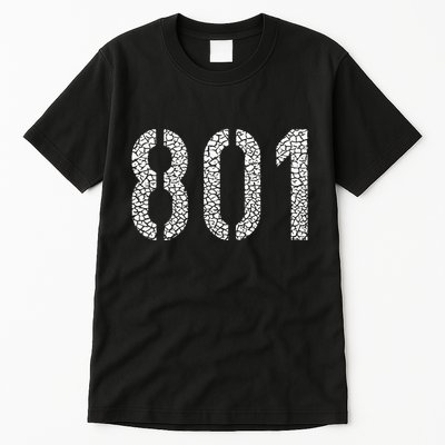 801 Area Code Salt Lake City Tall T-Shirt
