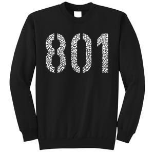 801 Area Code Salt Lake City Tall Sweatshirt