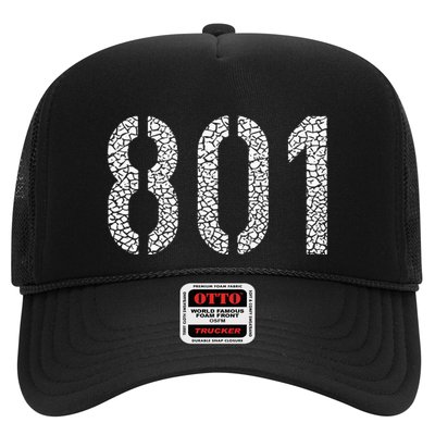 801 Area Code Salt Lake City Trucker Hat