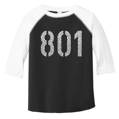 801 Area Code Salt Lake City Toddler Fine Jersey T-Shirt