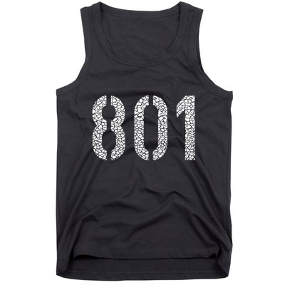 801 Area Code Salt Lake City Tank Top