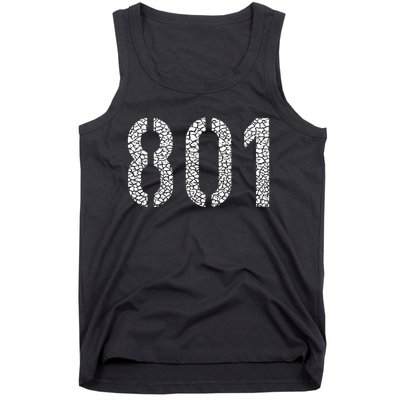 801 Area Code Salt Lake City Tank Top