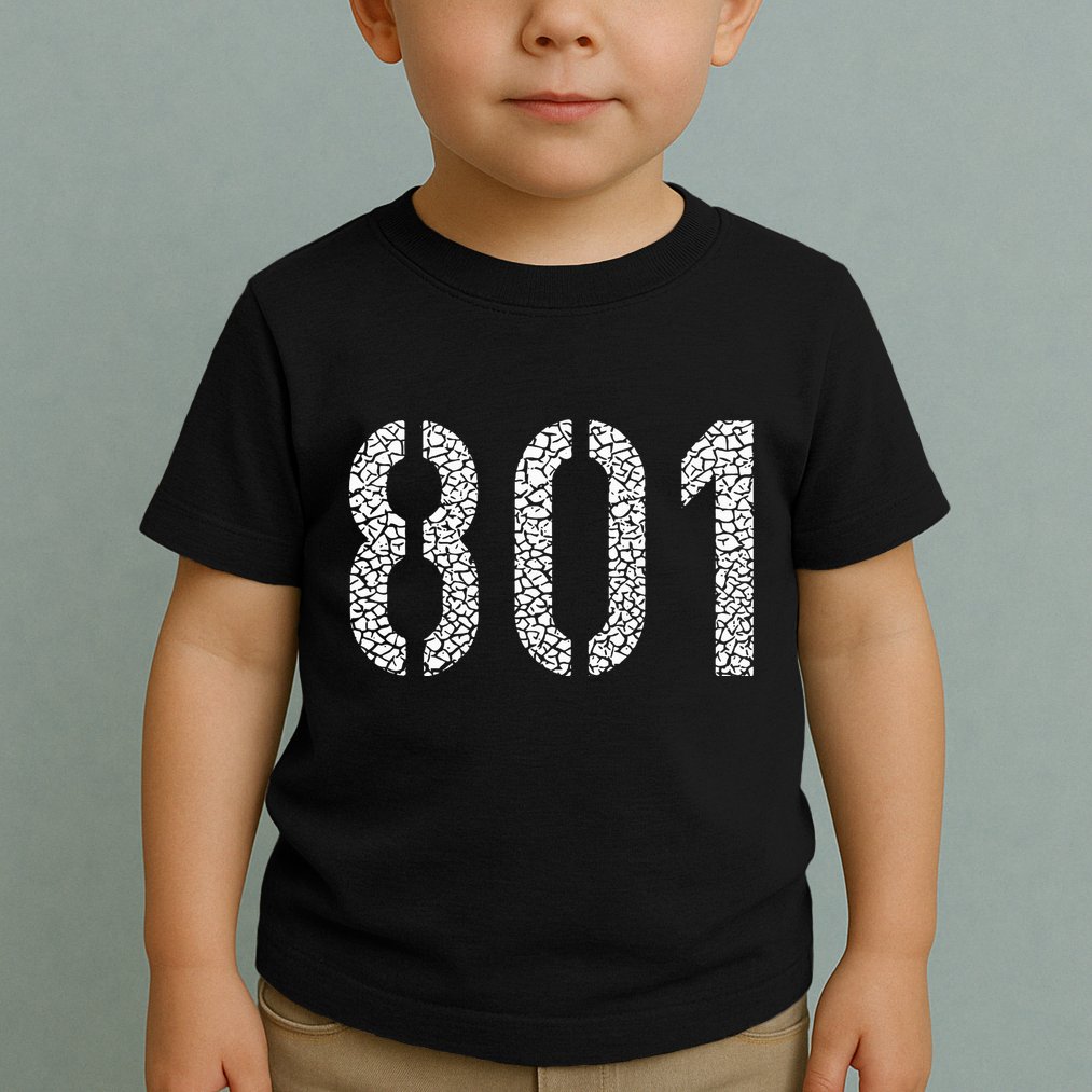 801 Area Code Salt Lake City Toddler T-Shirt