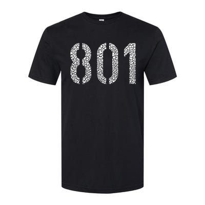 801 Area Code Salt Lake City Softstyle CVC T-Shirt