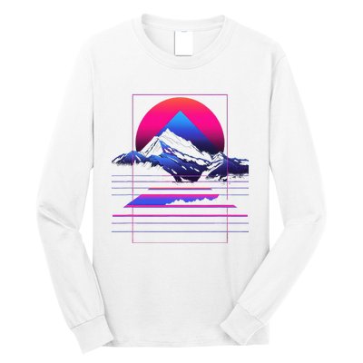 80s Aesthetic Cool Graphic S 6xl Graphic Long Sleeve Shirt